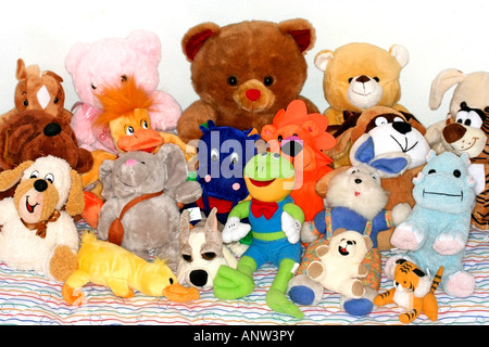 Stuffed toys Stock Photo
