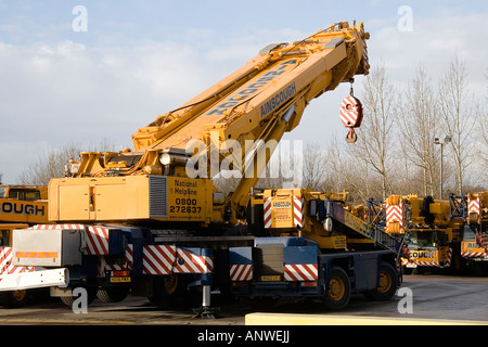 heavy lifting gear depot Stock Photo