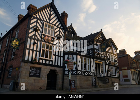 Lion & Swan Hotel in Congleton, Cheshire, England Stock Photo