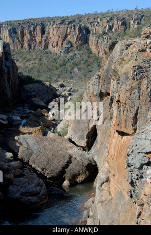 Bourkes Luck Potholes at the Blyde River Canyon, South Africa Stock Photo