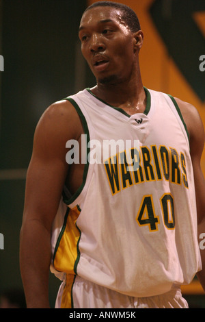 Wayne State University Men's Basketball Stock Photo