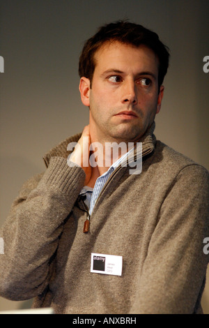 James West, Chief Executive Officer, Alamy. The Alamy Meet in the Constellation Room Inmarsat Conference Services, 99, City Road, London, EC1Y 1AX Stock Photo