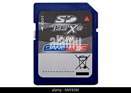 Secure Digital card Stock Photo