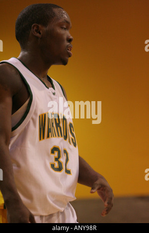 Wayne State University Men's Basketball Stock Photo