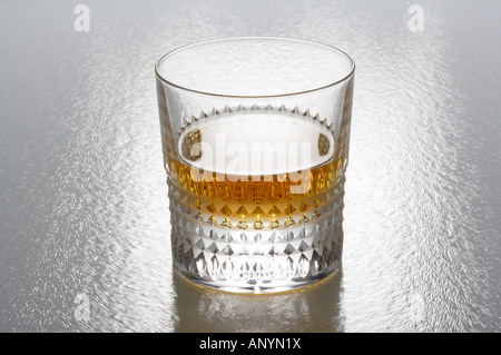 Glass of whisky Stock Photo