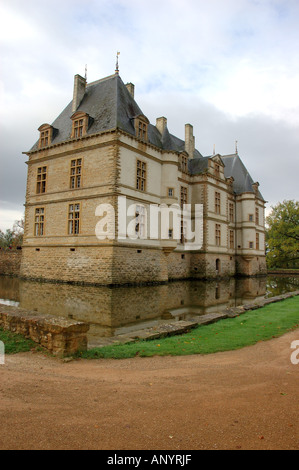 France, Burgundy, Cormatin, Chateau de Cormatin Stock Photo