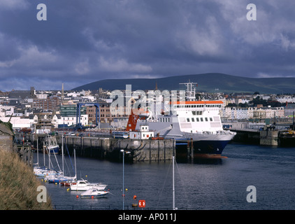 DOUGLAS.  ISLE OF MAN.  ENGLAND.  UK Stock Photo