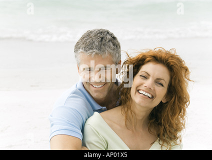 Mature couple smiling Stock Photo