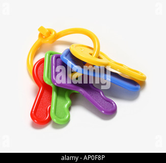 Baby Toy Keys Stock Photo