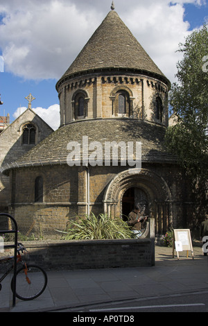Round Church or Church of the Holy Sepulchre, Used as the Cambridge Heritage Center Cambridgeshire Stock Photo