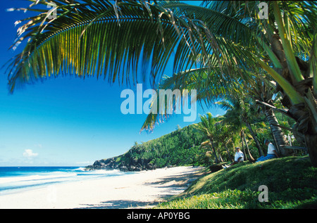 Beach Grande Anse, La Réunion Island, Indian Ocean Stock Photo