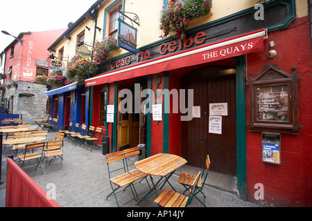 The Quays bar Quay Street Galway County Galway Republic of Ireland Stock Photo