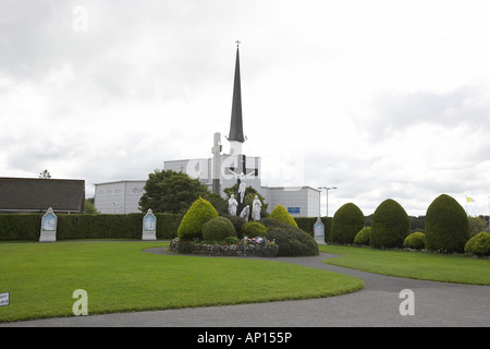 Knock Marian catholic shrine where a divine apparition appeared in 1879 County Mayo Republic of Ireland Stock Photo