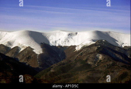 Mount Ostredok, Velka Fatra mountains, winter, Slovakia Stock Photo