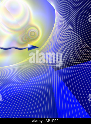 digital binary code information ones and zeros Stock Photo