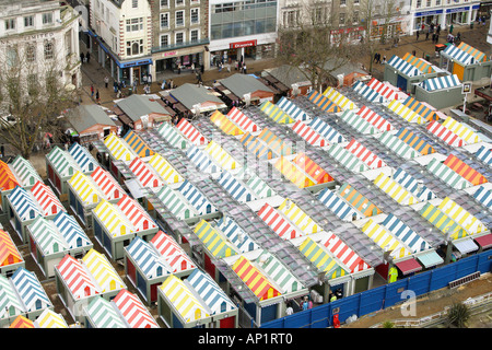 Market Place Norwich Norfolk UK Stock Photo