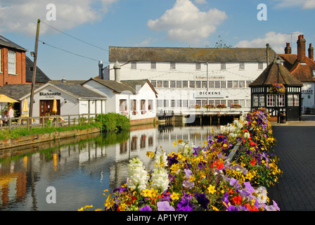 View Old Mill, Halstead, Essex, UK Stock Photo