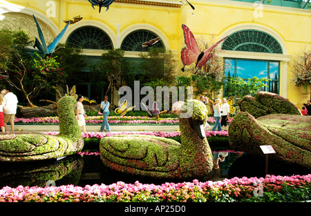 Chinese New year in Bellagio Hotel Conservatory & Botanical Gardens in Las  Vegas Stock Photo - Alamy