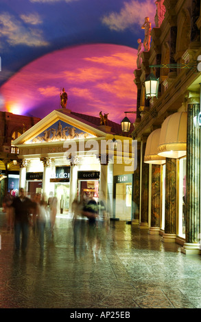 Forum Shops at Caesars Palace Las Vegas Stock Photo