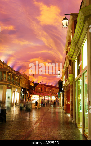 Forum Shops at Caesars Palace Las Vegas Stock Photo