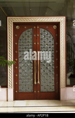 IQP72630 Closed door ornate and decorative Stock Photo