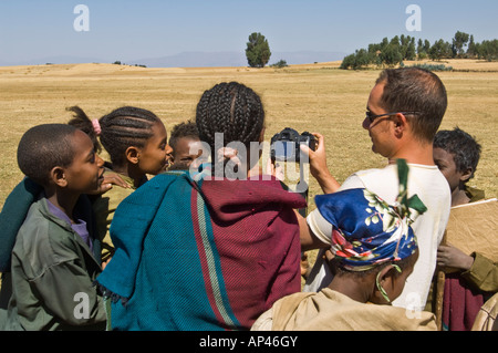 Ethiopia Bahar Dar Weldiya Road Near Gashema December 2007 Stock Photo