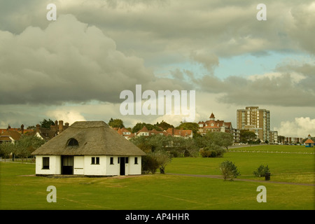 Infamous Greensward at Frinton-on-Sea, Essex Stock Photo