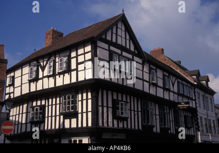 Tudor style architecture in Shrewsbury, Shropshire Stock Photo - Alamy