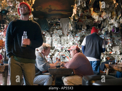 Salty Dawg Saloon in Homer, Alaska Stock Photo