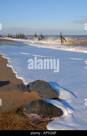 Happisburgh beach Norfolk England UK Stock Photo