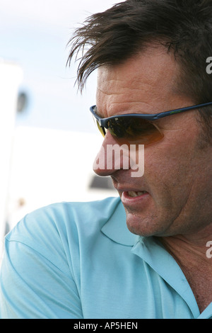 Nick Faldo Ryder Cup Captain Stock Photo