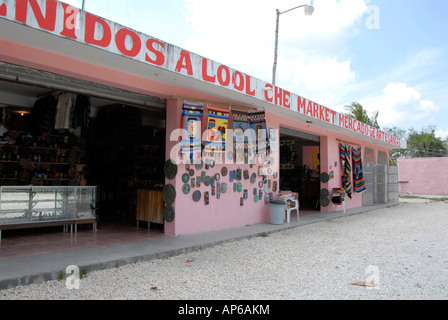 a shop with souvenirs outside view Stock Photo