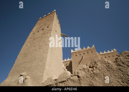 Saad Bin Saud Palace abandoned city of Old Diriyah, Riyadh, Kingdom of Saudi Arabia Stock Photo