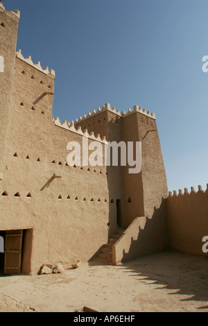 Saad Bin Saud Palace abandoned city of Old Diriyah, Riyadh, Kingdom of Saudi Arabia Stock Photo