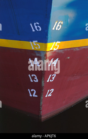 Bow of the Arctic Sea at Fishermens Terminal, Seattle, Washington, United States, US. Stock Photo