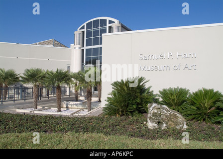 University of Florida campus Gainesville FL college school Samual P Harn Museum of Art building Stock Photo