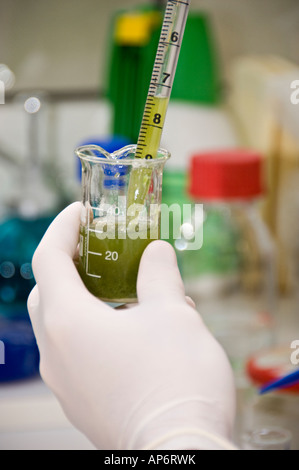 Experiment molecular keying Stock Photo