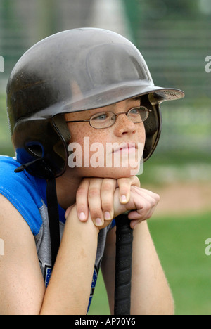 Baseball action Stock Photo