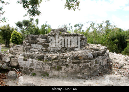 Ruins at San Gervasio, Mexico Stock Photo - Alamy