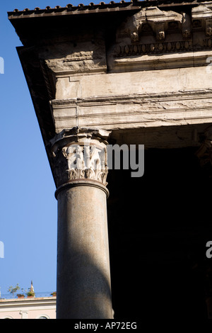 The Pantheon in Rome, Italy on November 30 2007 Stock Photo