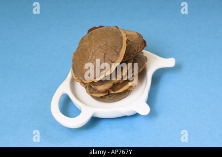 Used teabags UK Stock Photo