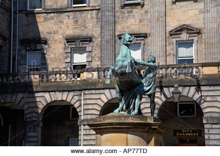 Edinburgh City Chambers Royal Mile, Edinburgh SCOTLAND Stock Photo