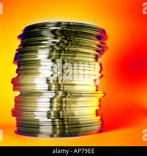CDs DVD Stock Photo