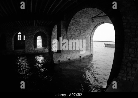 inside the boathouse rock island state park wisconsin stock photo 167 1095 inside the boathouse keywords old boathouse great la Stock Photo