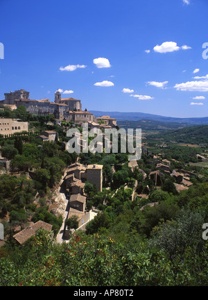 Gordes Medieval hilltop village in Lubéron Vaucluse Provence France Stock Photo