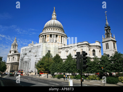 St Pauls Cathedral in the City of London Stock Photo