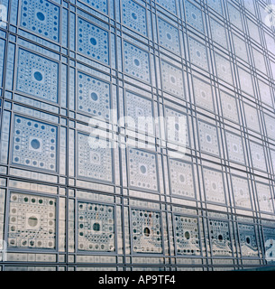 Institut du Monde Arabe in the city of Paris In France In Europe Stock Photo
