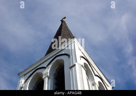 St Andrew Roman Catholic Church Parish New Brunswick Canada Stock Photo