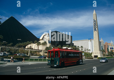 Luxor Hotel and Casino, Las Vegas, Nevada, USA Stock Photo