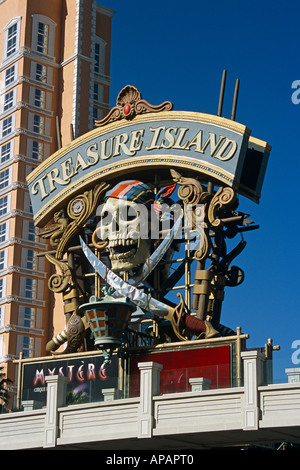 Treasure Island Hotel and Casino, Las Vegas, Nevada, USA Stock Photo